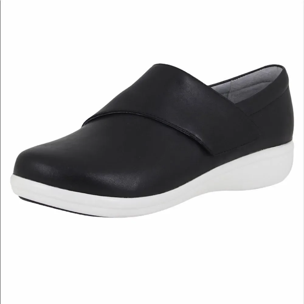 Alegria women's Qin black nappa shoes